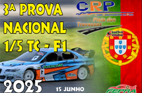3º Prova do Campeonato nacional de 1/5 TC e Trofeu F1